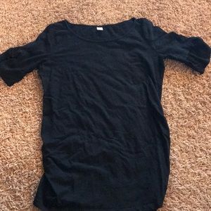 Old Navy Black Maternity Shirt